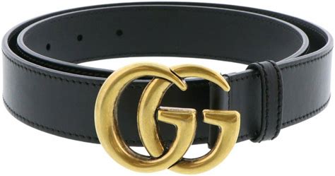 gucci black belt women